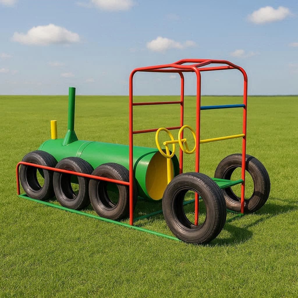 locomotive jungle gym
