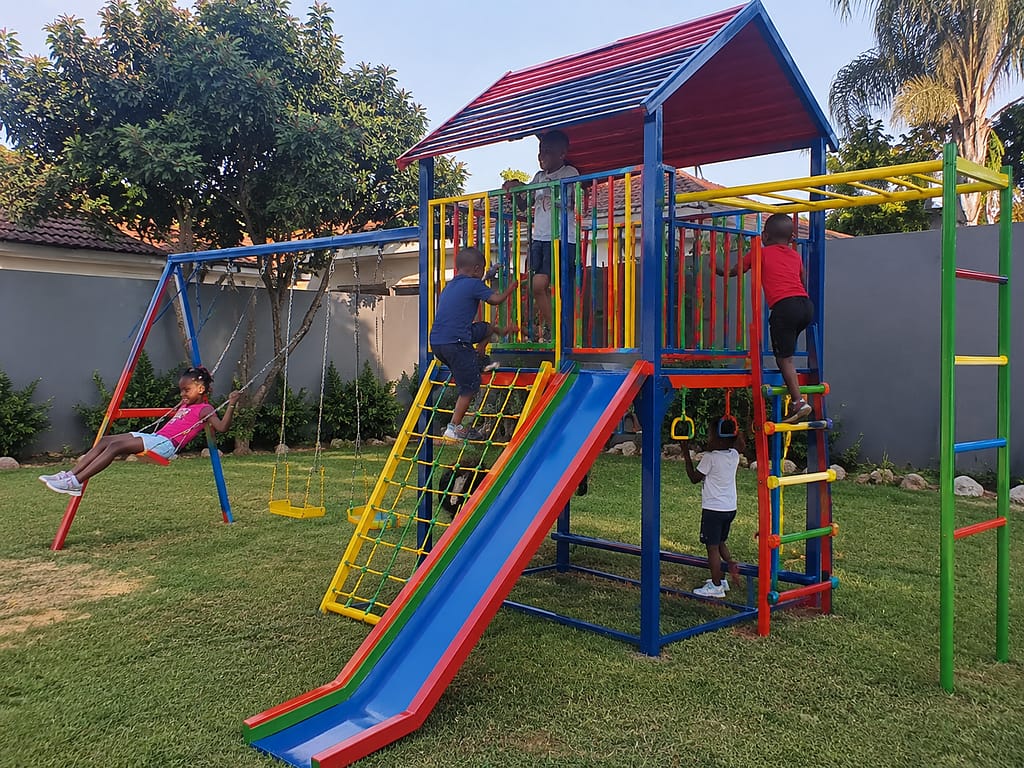jungle gym at home just steel