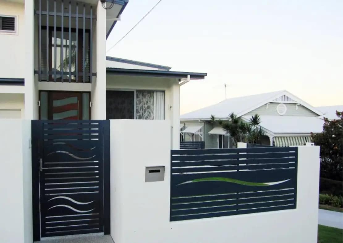 custom gate 12 just steel