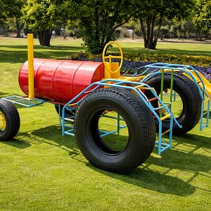 tractor jungle gym
