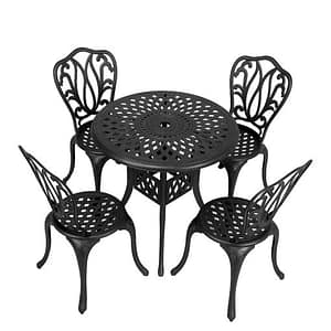 4 seater lisa with 78cm lattice table