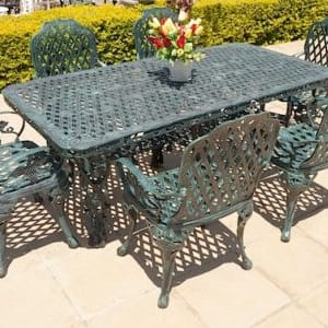 6 seater king grape, 200cm x 100cm king grape table (rectangle)