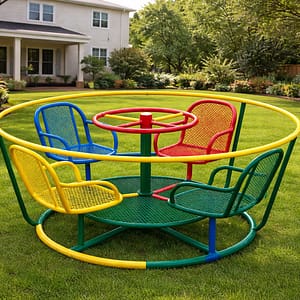 roundabout jungle gym