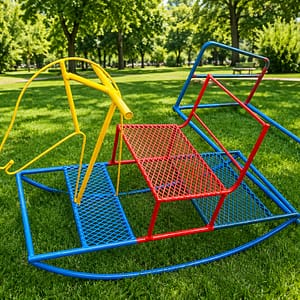 horse jungle gym
