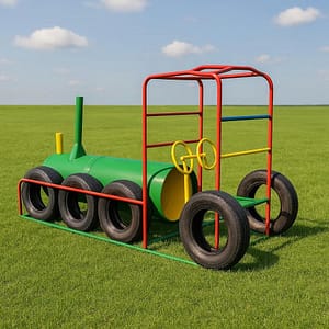 locomotive jungle gym