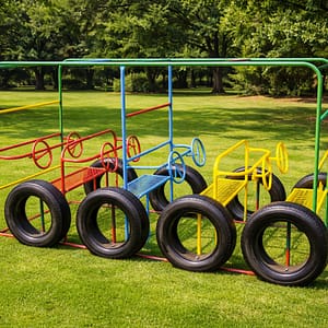 multi car jungle gym