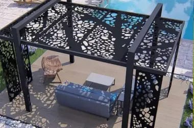 pergola just steel