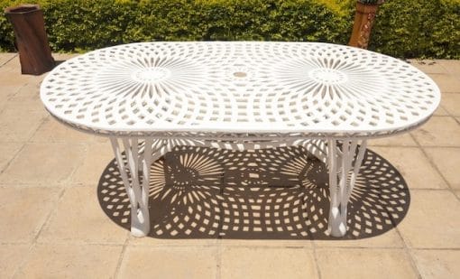 6 seater king diamond, 185cm x 100cm king diamond table (oval)