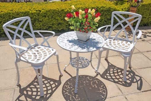2 seater small rainbow (armrest), 62cm table