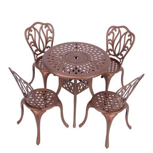 4 seater lisa with 78cm lattice table
