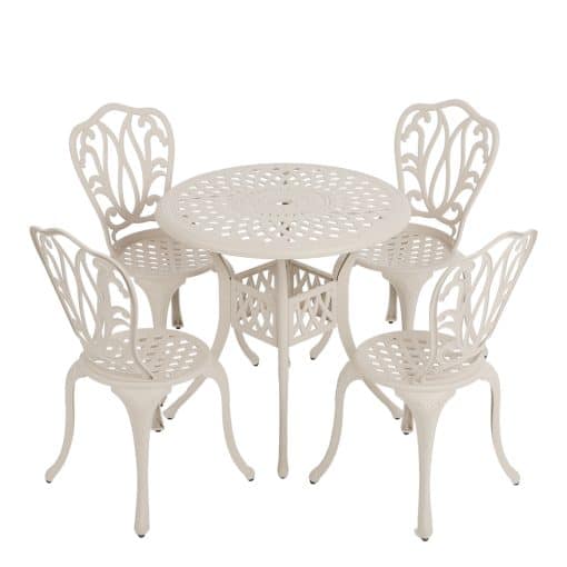 4 seater lisa with 78cm lattice table